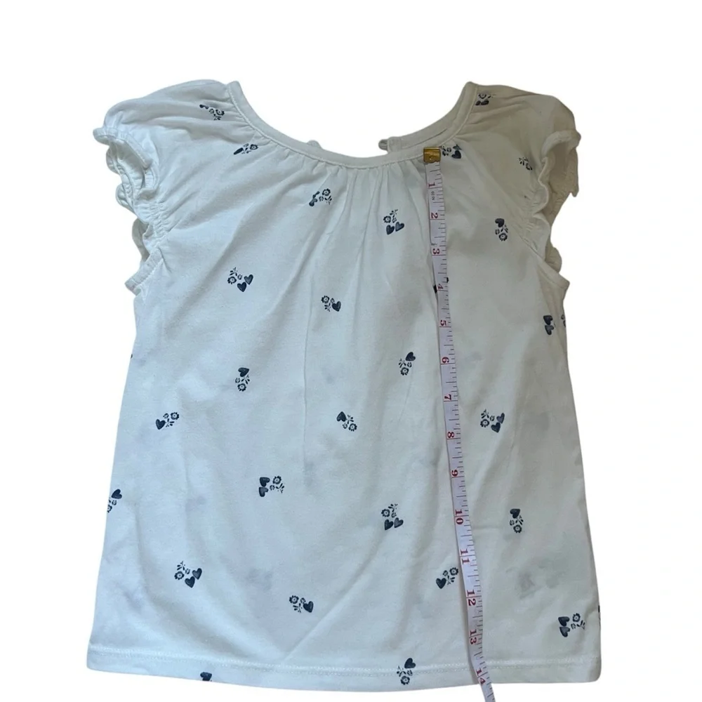 OshKosh B'gosh |Light Blue Flutter Sleeve Tee Shirt- Size 5T